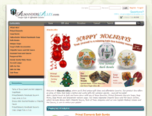 Tablet Screenshot of almandersalley.com